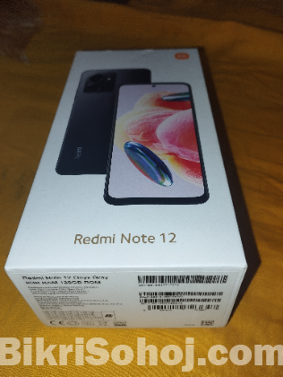 Redmi Note 12 Onyx Gray
